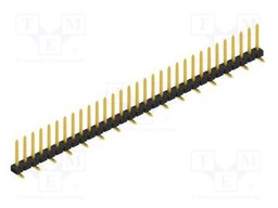 Connector: pin strips; pin header; male; PIN: 31; 2mm; SMT; 1x31