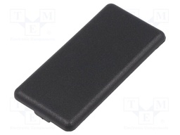 Stopper; for profiles; Width of the groove: 8mm; W: 30mm; L: 60mm