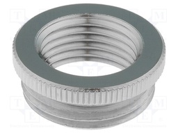 Reduction of threads for glands; Int.thread: PG9; brass; nickel