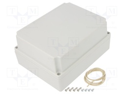 Enclosure: multipurpose; X: 146mm; Y: 186mm; Z: 90mm; Ritec; IP65