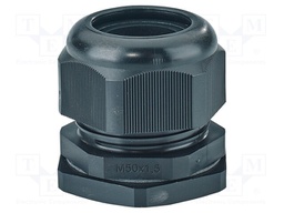 Cable gland; M50; 1.5; IP66,IP67; polyamide; black