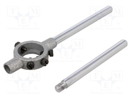 Wrenches for threading dies; cast zinc; Size: 20 x 7mm