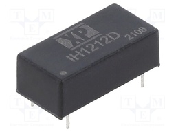 Converter: DC/DC; 2W; Uin: 12V; Uout: 12VDC; Uout2: -12VDC; Iout: 84mA