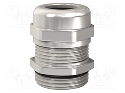 Cable gland; with earthing; M50; Mat: brass