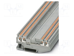 Splice terminal: rail; PT; PA; L: 30.5mm; terminals: 4; W: 3.5mm