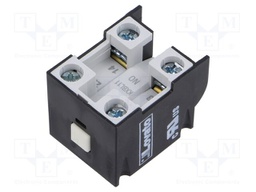 Auxiliary contacts; Auxiliary contacts: NO + NC