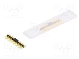 Connector: pin strips; pin header; male; PIN: 44; 2mm; SMT; 2x22