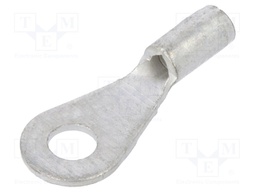 Ring terminal; M2; 0.1÷0.5mm2; crimped; for cable; non-insulated