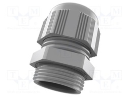 Cable gland; M63; polyamide; grey