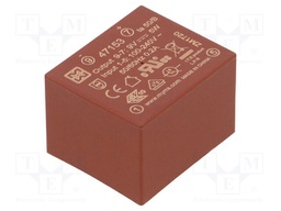 Converter: AC/DC; 5W; Uout: 9VDC; Iout: 550mA; 72%; Mounting: PCB