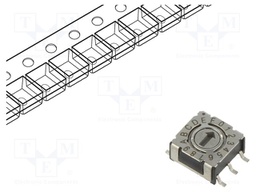 Switch: encoding switch; Pos: 16; 1uA/20mVDC; -50÷125°C