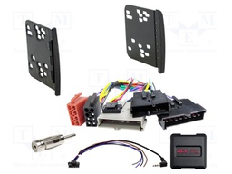 Adapter for control from steering wheel; Ford; DIN,ISO; black