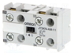Auxiliary contacts; Leads: screw terminals; Contacts: NC x2
