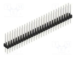 Connector: pin strips; pin header; male; PIN: 54; 2.54mm; THT; 2x27