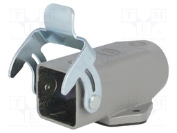 Enclosure: for rectangular connectors; Han; size 3A; with latch