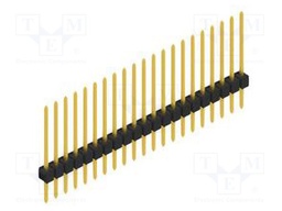 Connector: pin strips; pin header; male; PIN: 21; 2.54mm; THT; 1x21