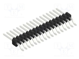 Connector: pin strips; pin header; male; PIN: 17; 1.27mm; SMT; 1x17