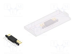 Connector: pin strips; pin header; male; PIN: 9; 2mm; SMT; 1x9; 100V