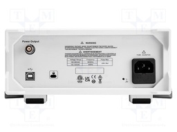 Generator: arbitrary, function; 20Hz; LCD TFT 4,3"; 480x272; Ch: 2