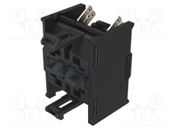 Contact block; 22mm; OptoHiT; front fixing; plug-in terminals