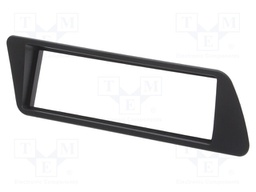 Radio mounting frame; Peugeot; 1 DIN; black