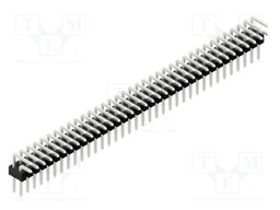 Connector: pin strips; pin header; male; PIN: 72; 2.54mm; THT; 2x36