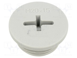 -20÷80°C; Accessories: stopper; Enclos.mat: ABS; Colour: grey