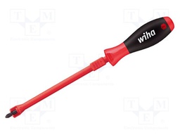 Screwdriver; Phillips; Size: PH2; Blade length: 175mm