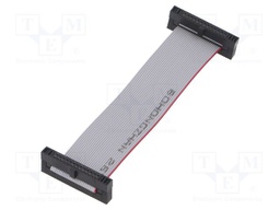 Ribbon cable with IDC connectors; Tape ph: 0.64mm; 76.2mm