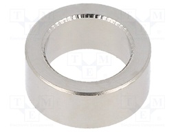 Spacer sleeve; 8.2mm; cylindrical; brass; nickel; Out.diam: 5mm
