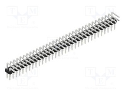 Connector: pin strips; pin header; male; PIN: 66; 2mm; THT; 2x33