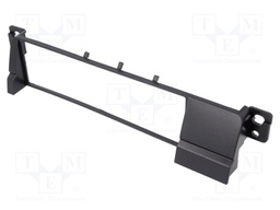 Radio mounting frame; BMW; 1 DIN; black