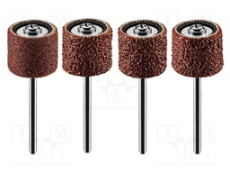 Grinding tape; Ø: 12.7mm; Holder: plunger; 102pcs.