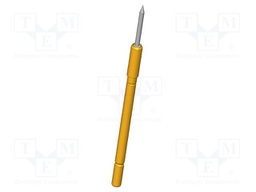 Test needle; Operational spring compression: 4mm; 5A; Ø: 0.8mm