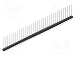 Connector: pin strips; pin header; male; PIN: 35; 2.54mm; THT; 1x35