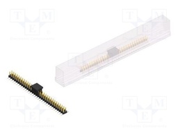 Connector: pin strips; pin header; male; PIN: 62; 2mm; SMT; 2x31