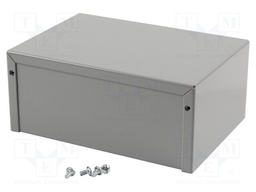 Enclosure: multipurpose; X: 127mm; Y: 178mm; Z: 76mm; 1411; aluminium