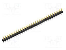 Connector: pin strips; pin header; male; PIN: 32; 2.54mm; THT; 1x32