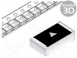 Resistor: thick film; SMD; 0805; 330Ω; 250mW; ±0.1%; ERJPC6B