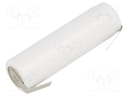 Re-battery: Ni-Cd; AA; 1.2V; 940mAh; Leads: soldering lugs