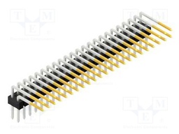 Connector: pin strips; pin header; male; PIN: 46; 2.54mm; THT; 2x23