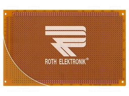 Board: universal; single sided,prototyping; W: 100mm; L: 160mm