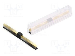 Connector: pin strips; pin header; male; PIN: 70; 2.54mm; SMT; 2x35