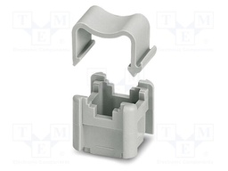 Mounting clamp; ways: 1; Body: grey