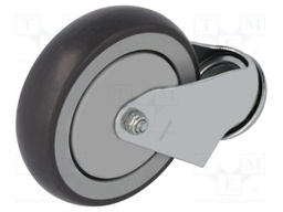 Transport wheel; Ø: 125mm; W: 27mm; H: 157mm; torsional; 120kg