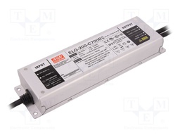 Power supply: switched-mode; LED; 150.5W; 142÷286VDC; 700mA; IP67