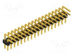 Connector: pin strips; pin header; male; PIN: 36; 2mm; THT; 2x18