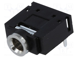 Socket; Jack 3,5mm; female; stereo; No.of term: 3; on PCBs; THT