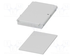 Cover; tiltable; grey; UL94V-0; BC 71,6; polycarbonate; X: 71.6mm
