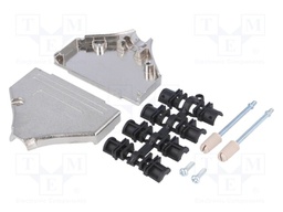 Enclosure: for D-Sub connectors; D-Sub 37pin,D-Sub HD 62pin